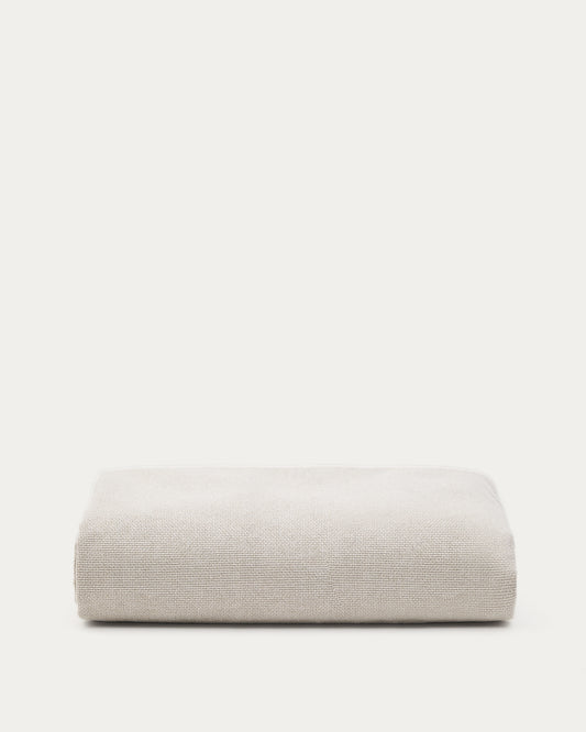 Housse pour cadre de lit Blok beige pour matelas 160 x 200 cm