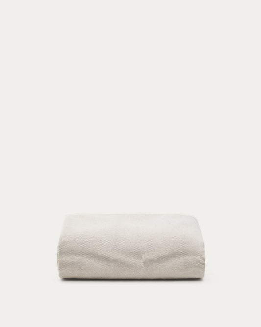 Housse pour cadre de lit Blok beige pour matelas 90 x 200 cm