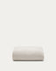 Housse pour cadre de lit Blok beige pour matelas 90 x 200 cm