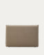 Tête de lit déhoussable Jaira en lin et coton taupe pour lit de 160 cm FSC Mix Credit