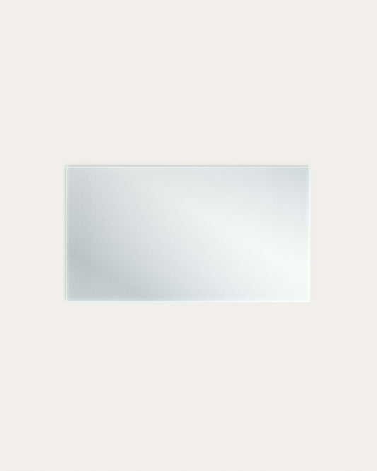 Plateau de table Argo en verre transparent 180 x 100 cm
