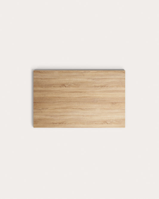 Plateau de table Argo en mélaminé effet bois 160 x 100 cm