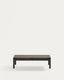 Table basse Sorells en aluminium vert 52,4 x 91 cm