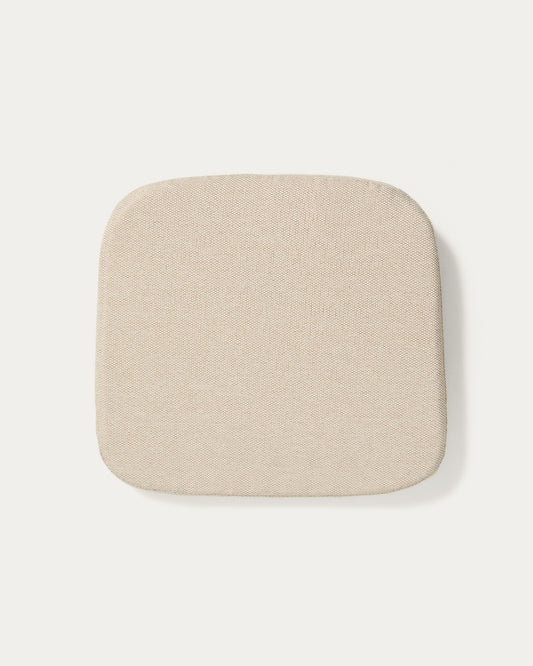 Coussin de chaise Alipa écru 44 x 47 cm