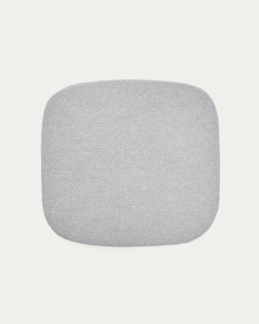 Coussin de chaise Joncols gris 43 x 41 cm