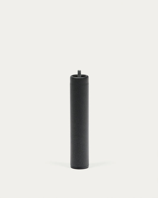 Pied de sommier Lyx en métal gris anthracite