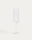Coupe à champagne Eluria en verre transparent 24,5 cl