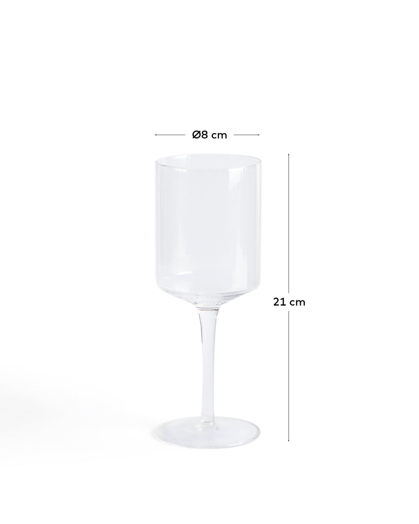 Verre à vin Eluria en verre transparent 39,5 cl