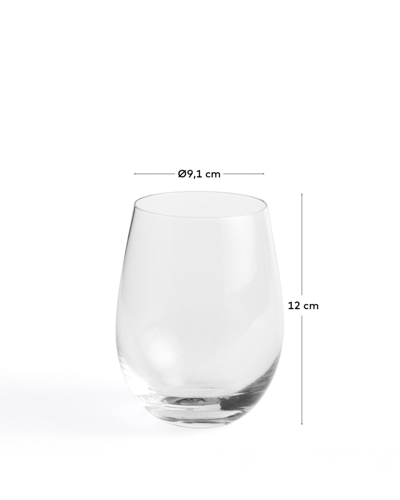 Verre Orbida en verre transparent 45 cl