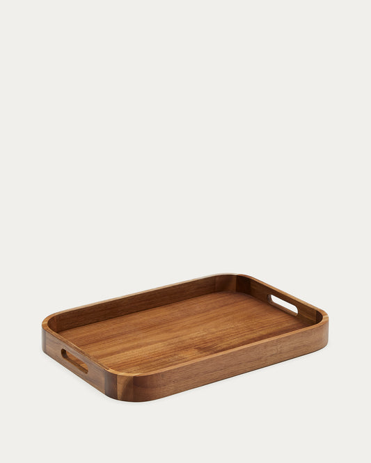 Grand plateau Sesilu en bois d'acacia FSC 100%