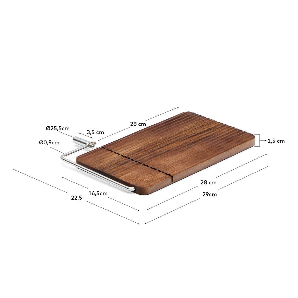 Planche à fromage Rommu en bois d’acacia FSC 100%