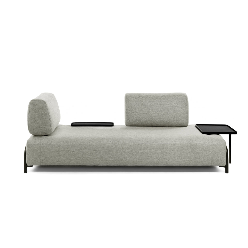 Canapé Compo 3 places beige grisâtre 232 cm