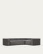 Canapé d’angle Blok 4 places en velours côtelé épais gris 320 x 230 cm / 230 x 320 cm – Certifié FSC Mix Credit FR