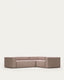 Canapé d’angle Blok 3 places rose 290 x 230 cm / 230 cm 290 cm FR