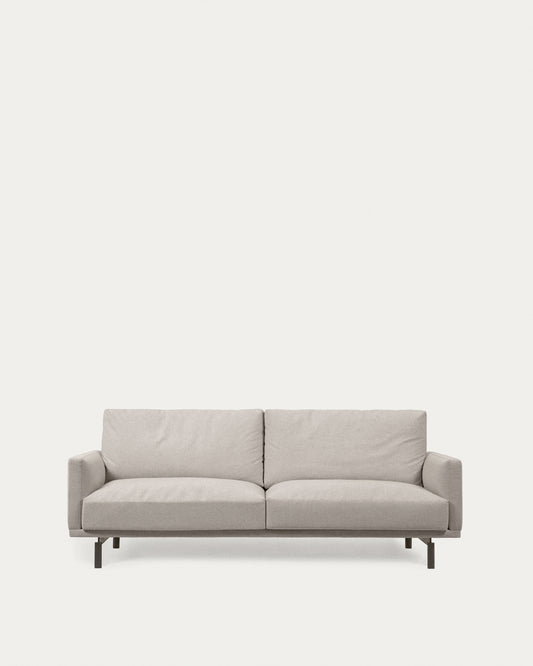 Canapé Galene 3 places beige 214 cm FSC Mix Credit