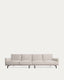 Canapé Galene 4 places beige 334 cm FSC Mix Credit