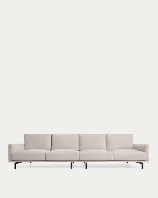Canapé Galene 4 places beige 414 cm FSC Mix Credit