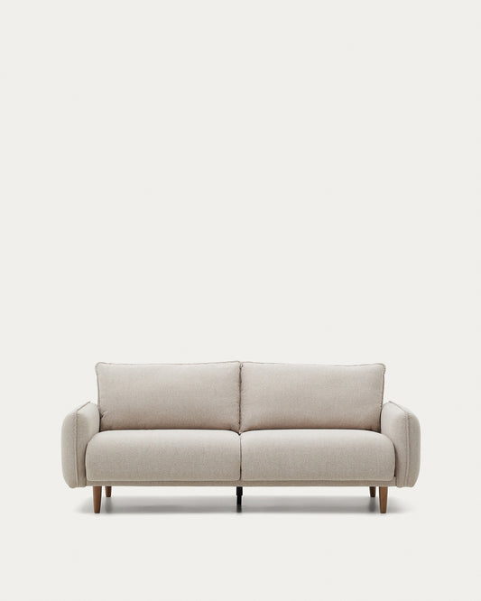 Canapé Carlota 3 places beige 213 cm FSC Mix Credit