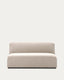 Module Neom 2 places beige 150 cm FSC Mix Credit