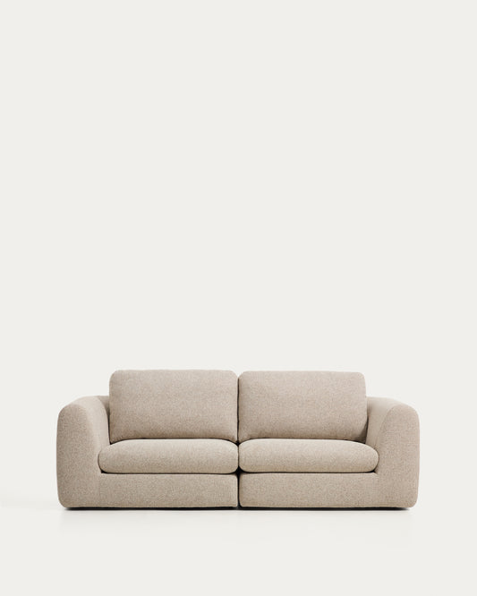 Canapé Vera 3 places beige 230 cm FSC Mix Credit