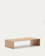 Table basse Litto en placage de chêne FSC Mix Credit 140 x 70 cm