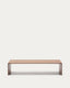 Table basse Litto en placage de noyer FSC Mix Credit 140 x 70 cm