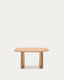 Table auxiliaire Pirita en bois de chêne finition naturelle 71 x 70 cm FSC 100 %