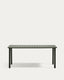 Table d’extérieur Brai en acier galvanisé vert 180 x 90 cm