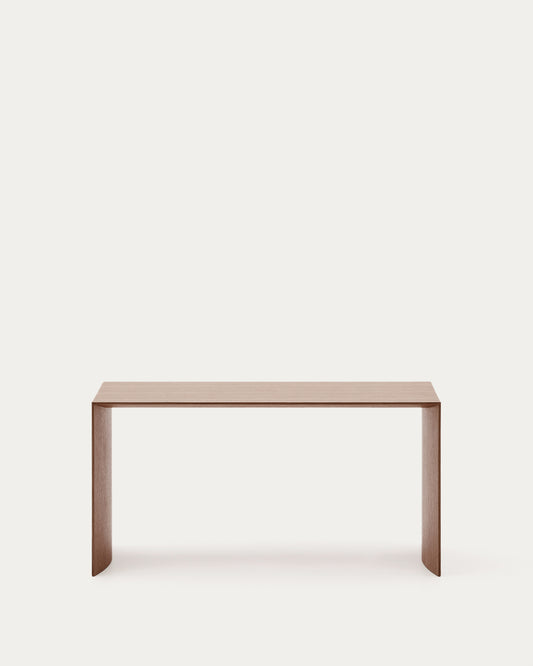 Table basse Litto en placage de noyer FSC Mix Credit 90 x 45 cm