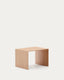 Table auxiliaire Litto en placage de chêne FSC Mix Credit 55 x 40 cm