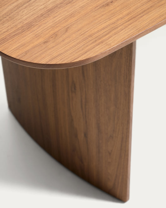 Table Litto en placage de noyer 160 x 90 cm