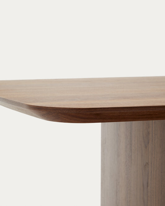 Table Litto en placage de noyer 200 x 100 cm