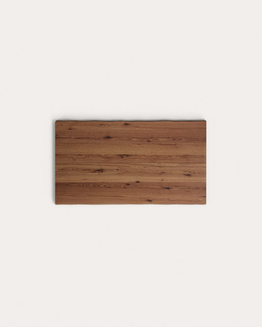 Plateau de table Argo en placage de chêne vieilli 160 x 90 cm