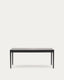 Table extensible Lenon en placage et bois de chêne noir 160(200)x90 cm, FSC Mix Credit