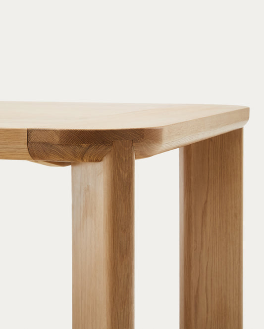 Table extensible Jondal en bois et placage de chêne FSC 100 % 200 (286) x 100 cm