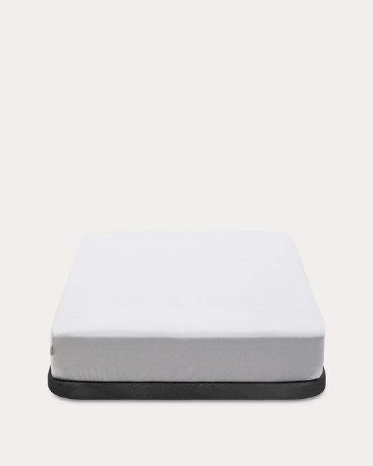 Base Under tapissée en tissu 3D pour matelas de 90 x 190 cm