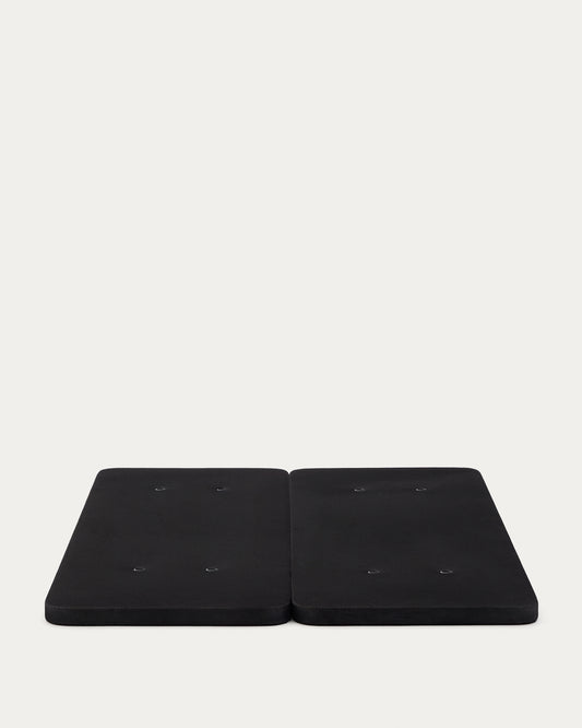Base Under tapissée en tissu 3D pour matelas de 160 x 200 cm