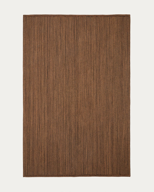 Tapis Barien 100% PET orange foncé 200 x 300 cm