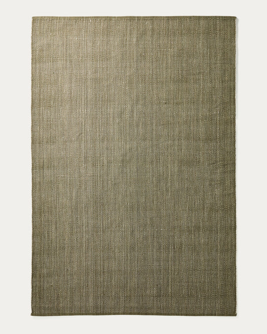 Tapis Tirla 100 % PET vert 200 x 300 cm