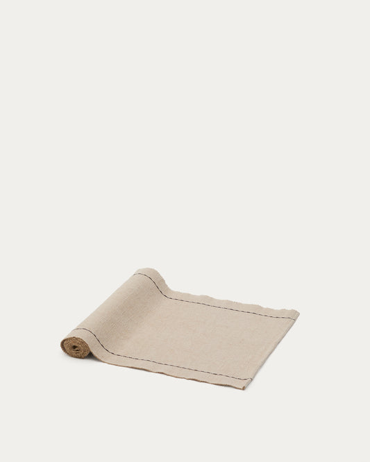Chemin de table Lunel en jute 150 x 50 cm