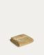 Essuie-mains Olvira 100 % coton jacquard vert foncé 30 x 50 cm