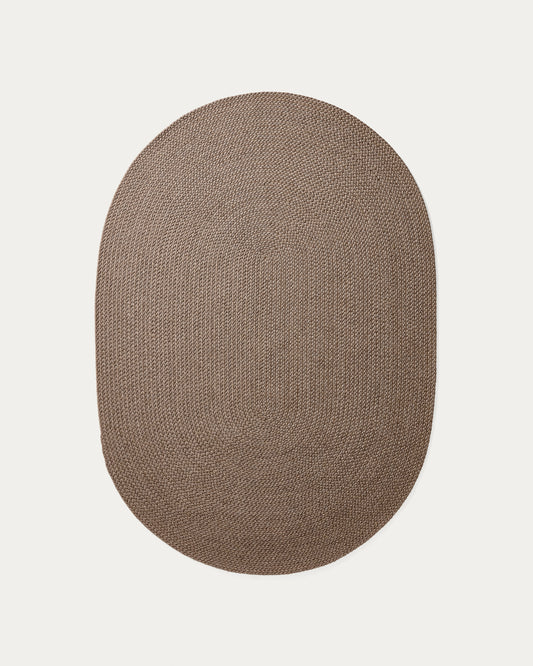 Tapis Despas en fibres synthétiques beige 160 x 230 cm