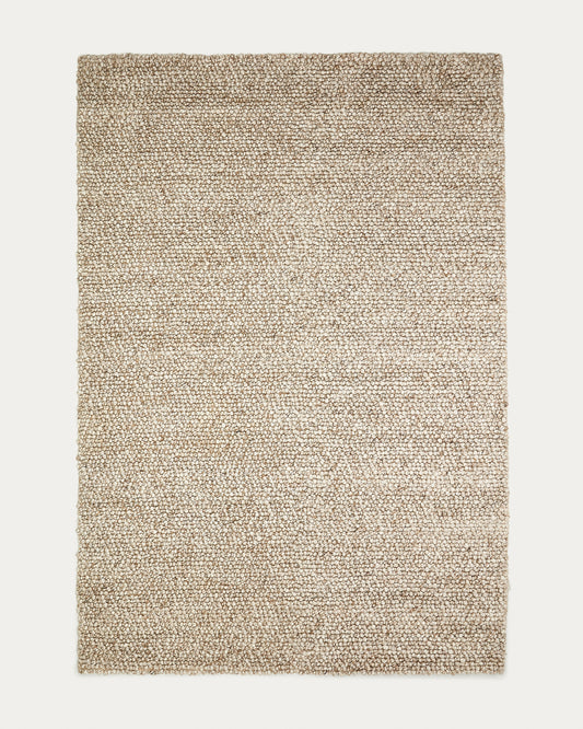 Tapis Lubrin en laine gris 200 x 300 cm