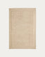 Tapis  Marely en laine beige 160 x 230 cm