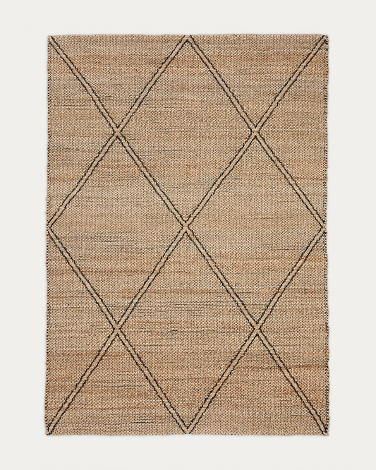 Tapis Vallalta en jute 200 x 300 cm