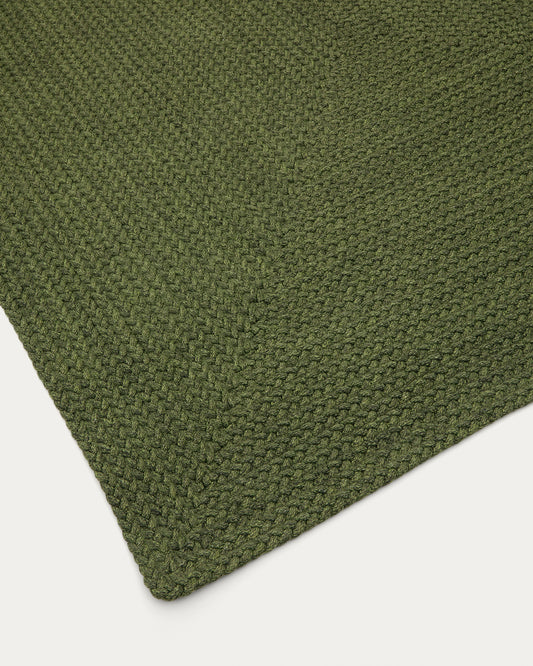 Tapis Despas en fibres synthétiques vert 200 x 300 cm