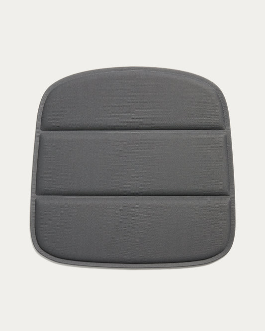 Coussin de chaise Sindera graphite 45 x 43 cm