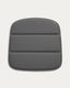Coussin de chaise Sindera graphite 45 x 43 cm