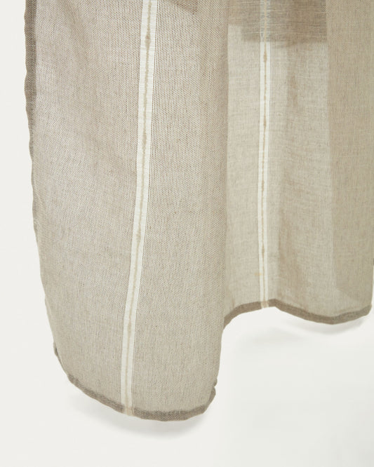 Rideau Marza beige 140 x 260 cm