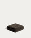 Essuie-mains Navira 100 % coton marron 30 x 50 cm
